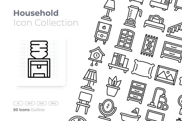 Household Outline Icon