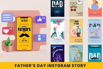 Father's Day Instagram Stories