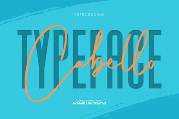 Cabello Handwritten Sans Font