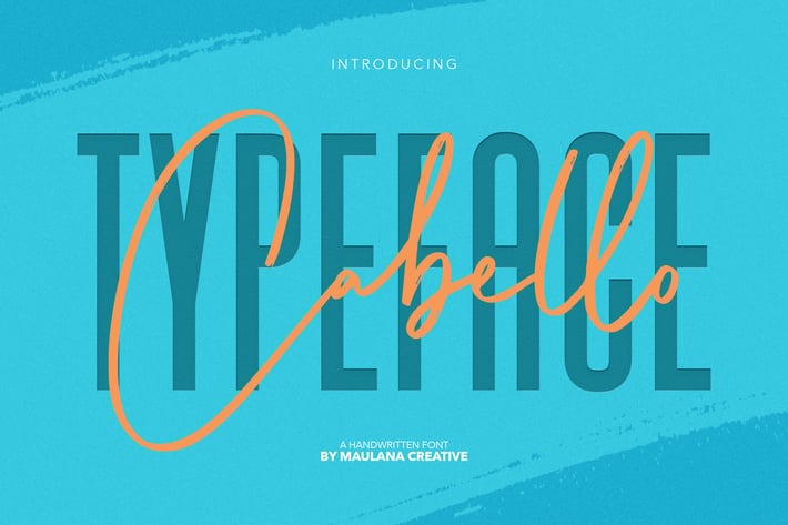 Cabello Handwritten Sans Font