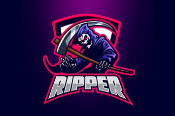 Esports Grim Reaper Logo