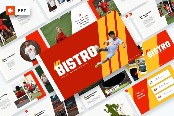 Bistro - Soccer & Football Powerpoint Template