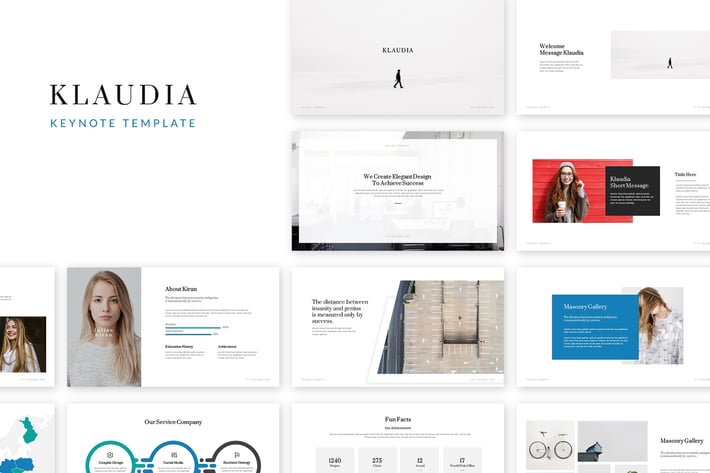 Klaudia Keynote Template
