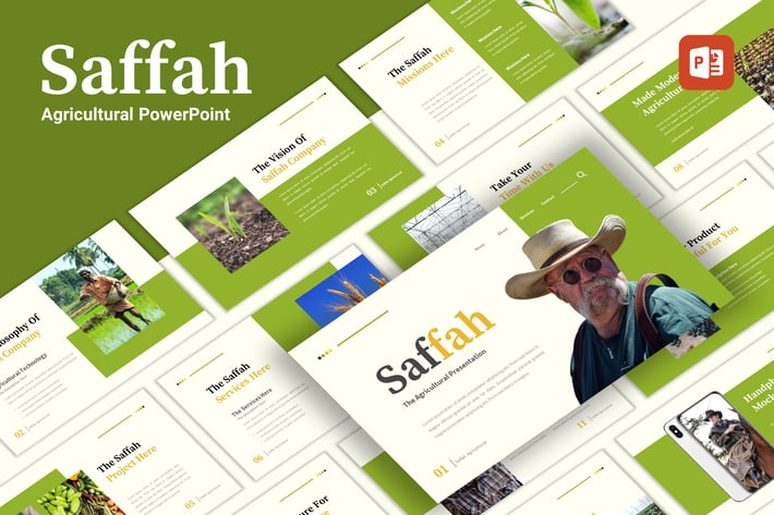 Saffah - Agricultural PowerPoint Template