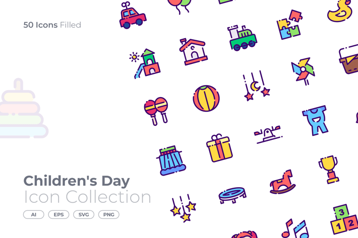 Children Filled Icon