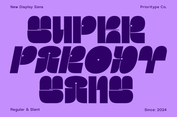 Super Parody - Retro Display Sans