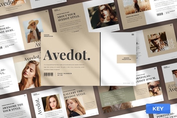 Avedot - Keynote Presentation Template