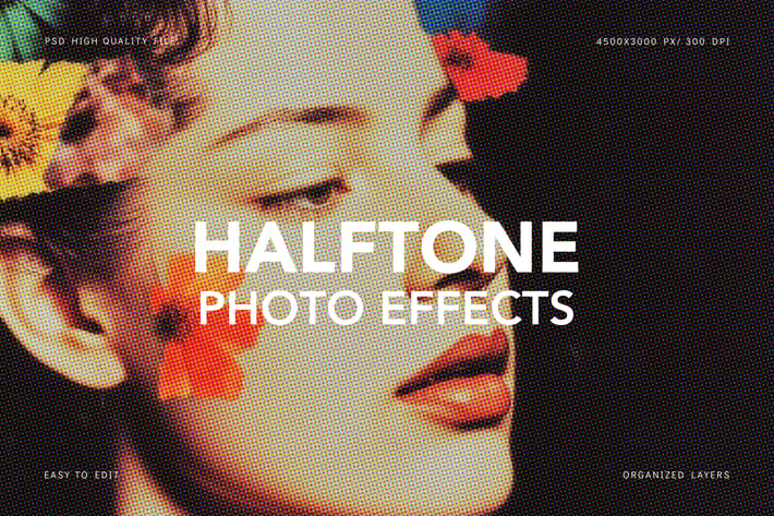 Halftone Photo Effects