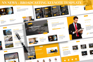 NN News - Broadcasting Keynote Template
