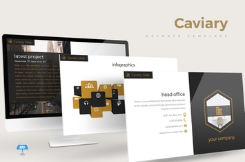 Caviary - Keynote Template