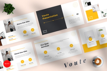 Voute - Pitch Deck Powerpoint Template