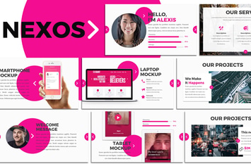 Nexos - Creative Keynote Template