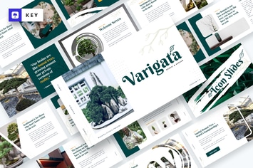 Varigata - Bonsai Tree & Garden Keynote Template