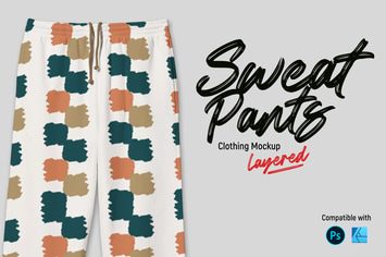 Sweatpants Mockup
