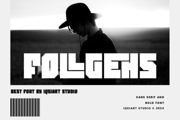 Follgehs - Modern Sans Font