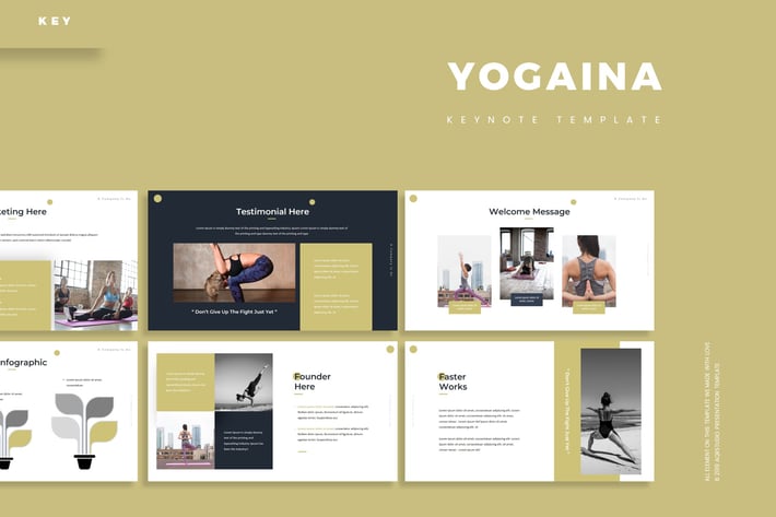 Yogaina - Keynote Template