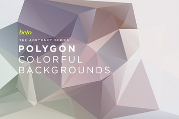 Polygon Abstract Backgrounds V4