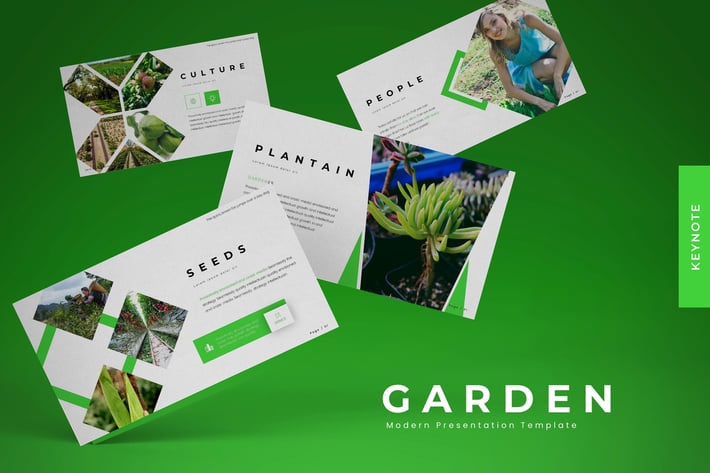 Garden - Keynote Template
