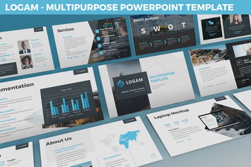 Logam - Multipurpose Powerpoint Template