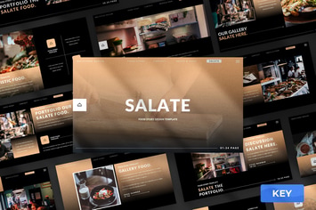 Salate - Food Keynote Presentation Template
