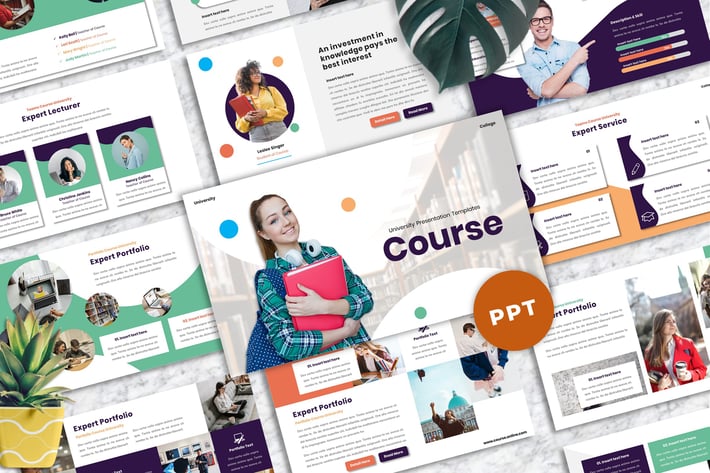 Course - University Powerpoint Templates