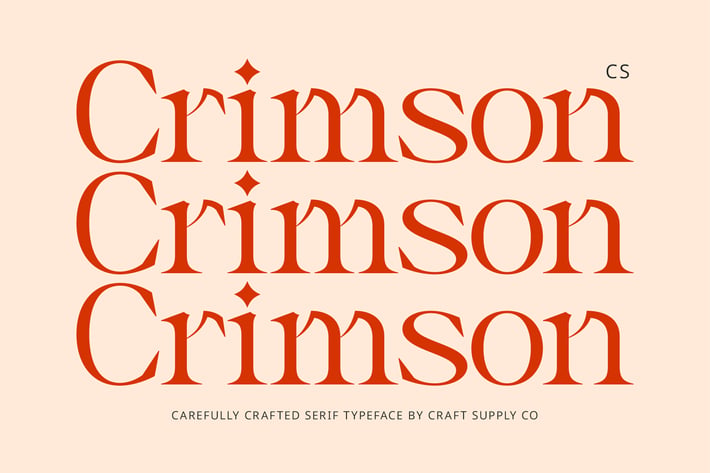 CS Crimson – Classic Font
