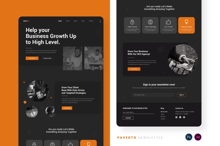 Pavedto Email Newsletter