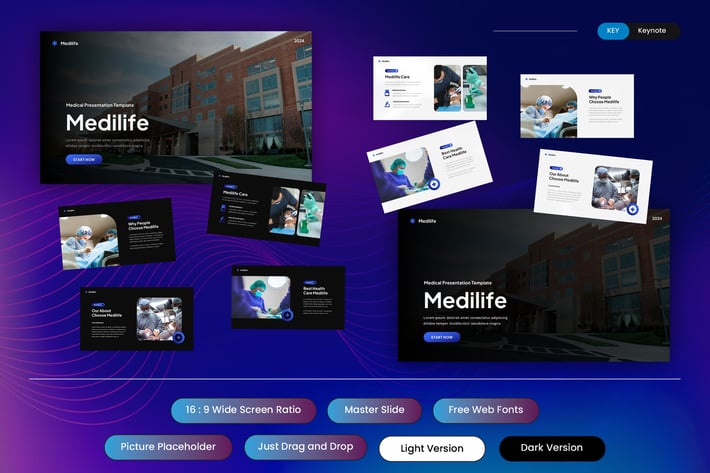 Medilife - Medical Keynote Template