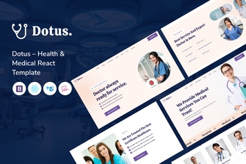 Dotus – Health & Medical React Template