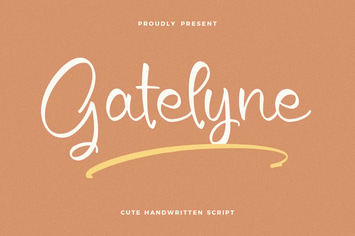 Gatelyne Handwritten Script Font