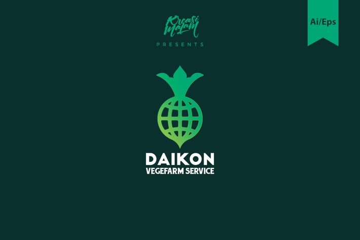 Daikon Logo Template