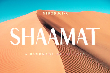 Shaamat Brush Font