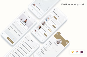 Find Lawyer App UI Kit 