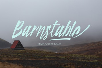 Barnstable script