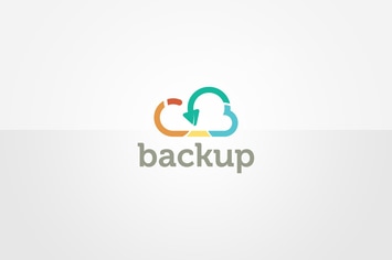 Cloud Backup Logo Template