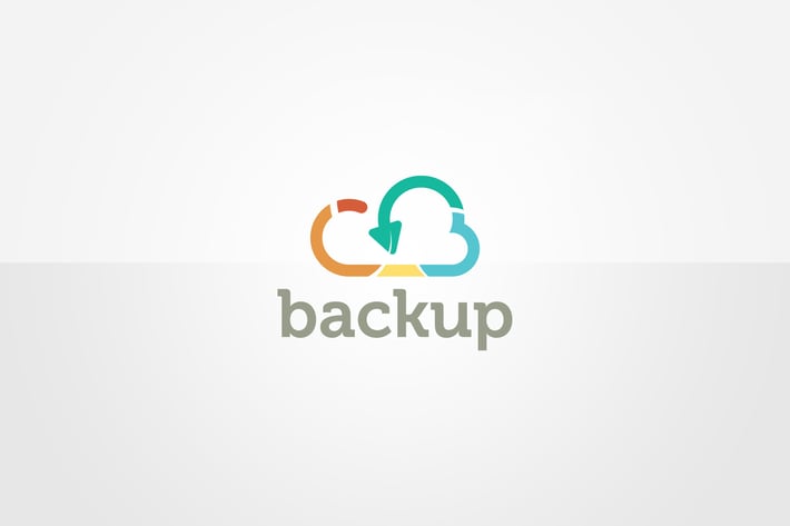 Cloud Backup Logo Template