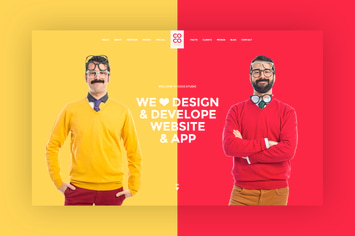 Creative Freelancer PSD Template
