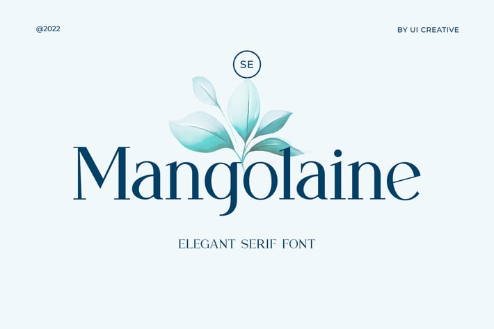 Mangolaine Elegant Serif Font