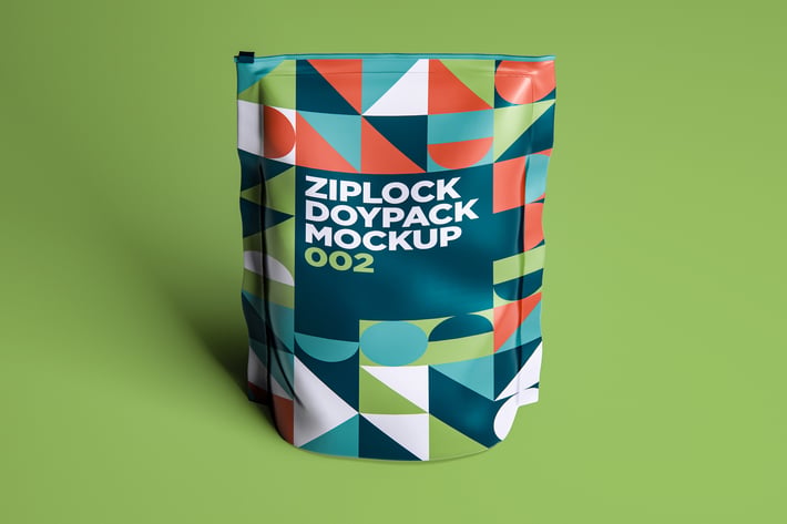 Ziplock Doypack Mockup 002