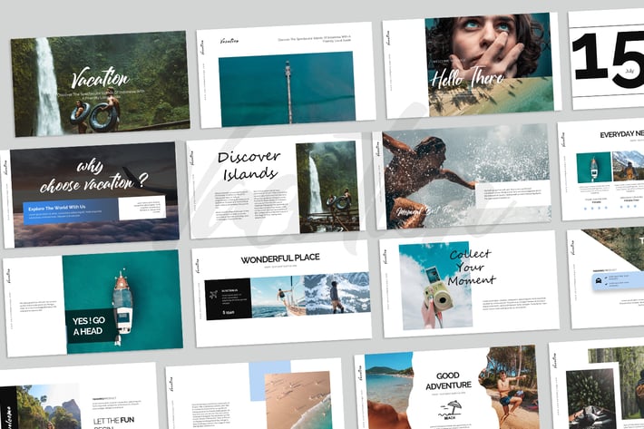 Vacation Keynote Templates