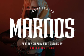 Marnos Fantasy Display Font