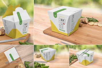 Lunch Box Mockups