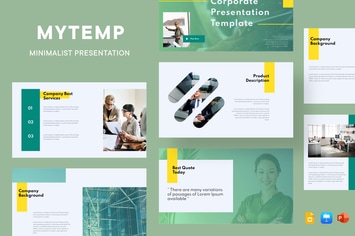 Mytemp - Minimal & Corporate Presentation