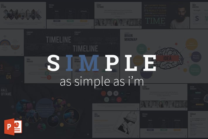 SIMPLE - Powerpoint Presentation Template