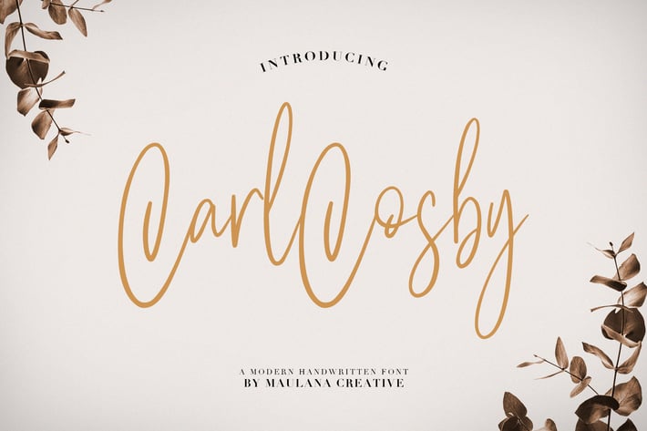 Carlcosby Font Script