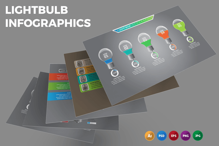 Lightbulb – Infographics Design