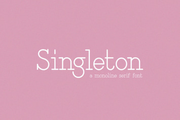 Singleton Font