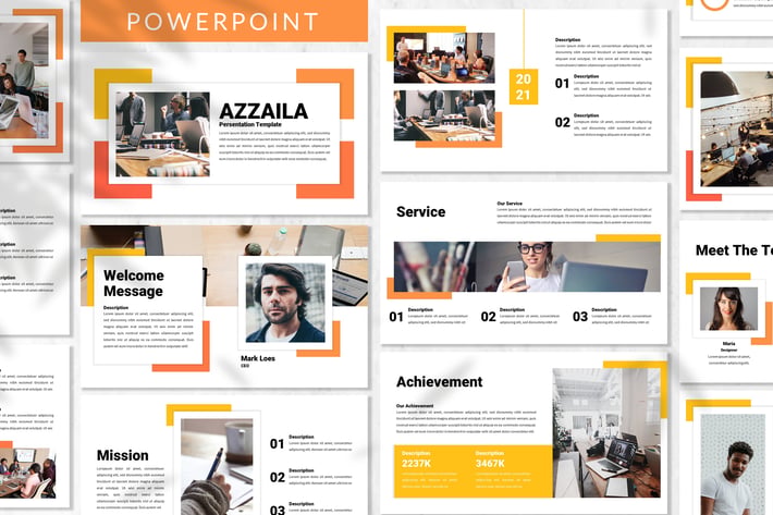 Azzaila - Business Powerpoint Template