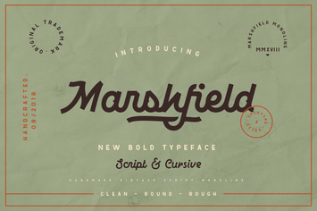 Marshfield Typeface