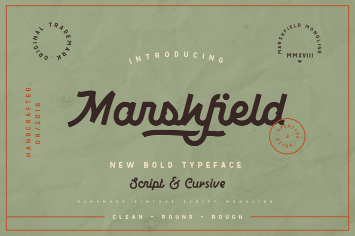 Marshfield Typeface
